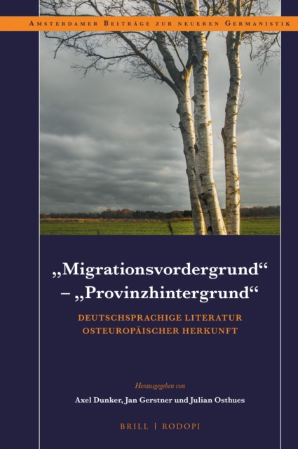 &quote;Migrationsvordergrund&quote; - &quote;Provinzhintergrund&quote;
