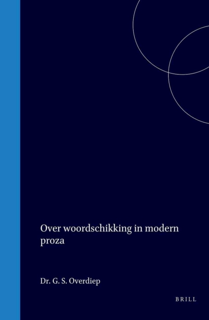 Over woordschikking in modern proza