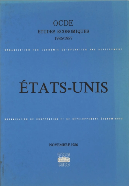 Etudes economiques de l'OCDE : Etats-Unis 1987