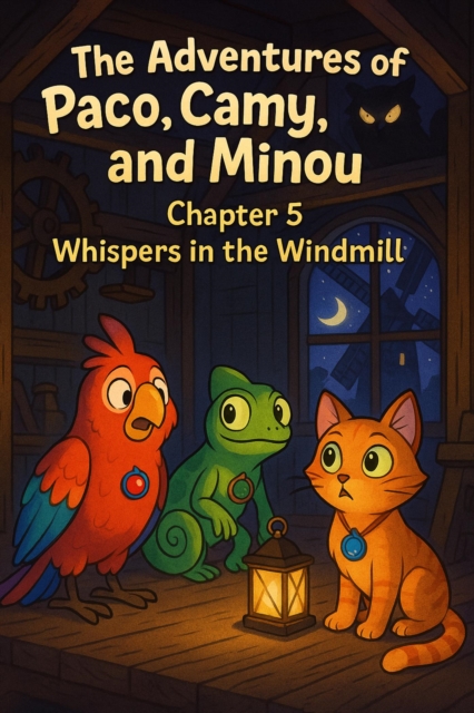 adventures of Paco, Camy and Minou; Wispers in the windmill