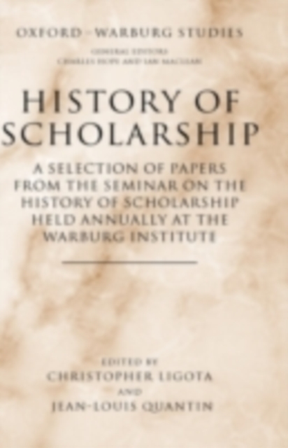 History of Scholarship