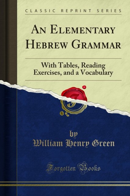 Elementary Hebrew Grammar