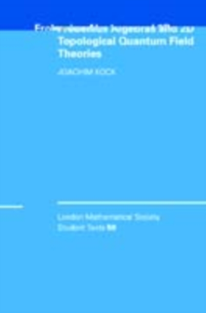 Frobenius Algebras and 2-D Topological Quantum Field Theories