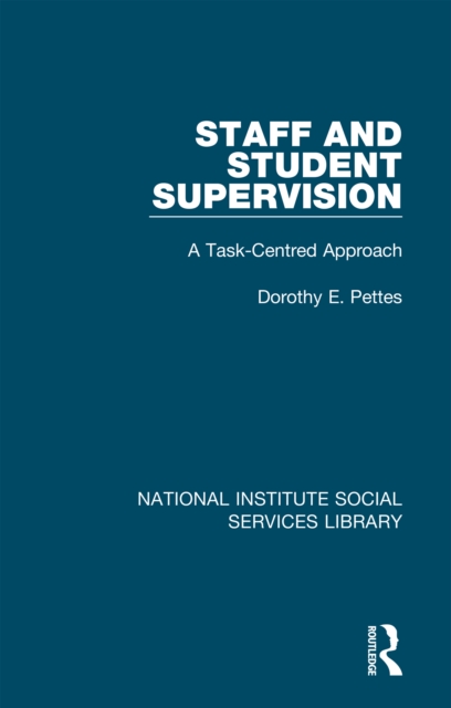 Staff and Student Supervision