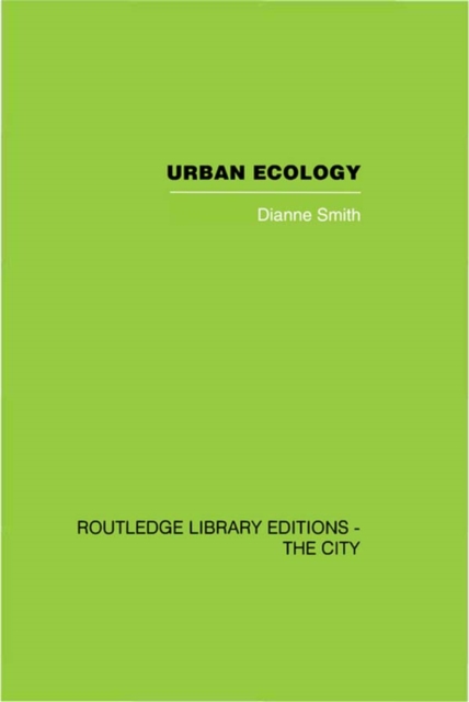 Urban Ecology