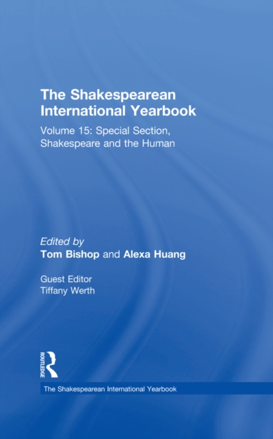 Shakespearean International Yearbook