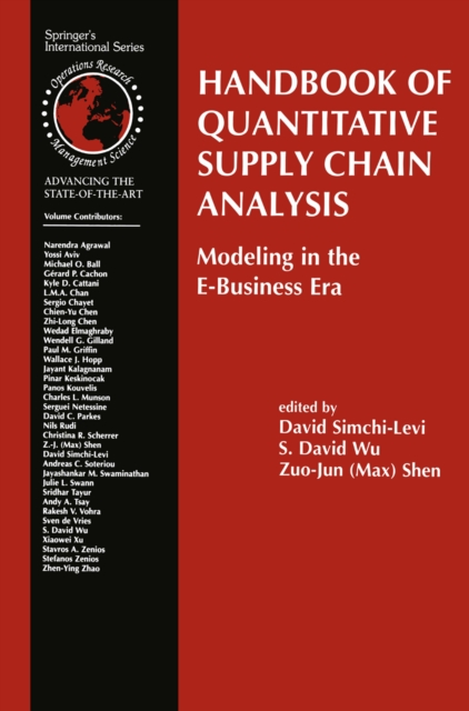 Handbook of Quantitative Supply Chain Analysis