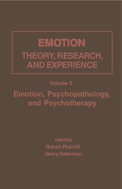 Emotion, Psychopathology, and Psychotherapy