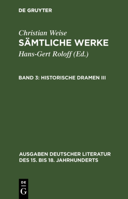 Historische Dramen III