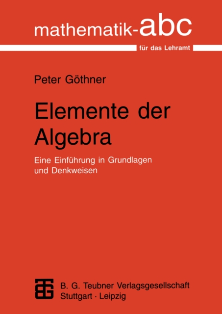Elemente der Algebra