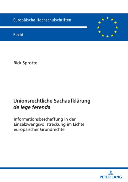 Unionsrechtliche Sachaufklaerung de lege ferenda