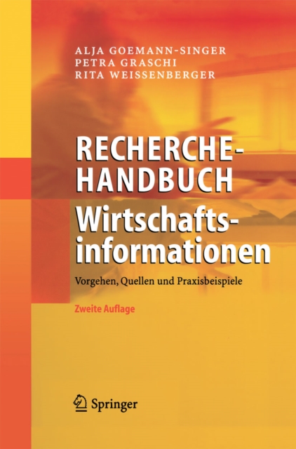 Recherchehandbuch Wirtschaftsinformationen