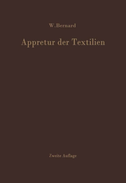 Appretur der Textilien
