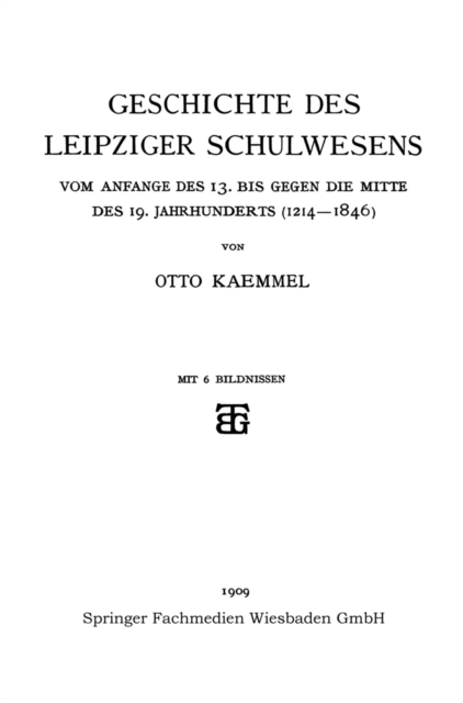 Geschichte des Leipziger Schulwesens