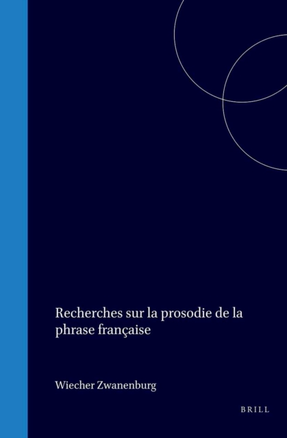 Recherches sur la prosodie de la phrase francaise