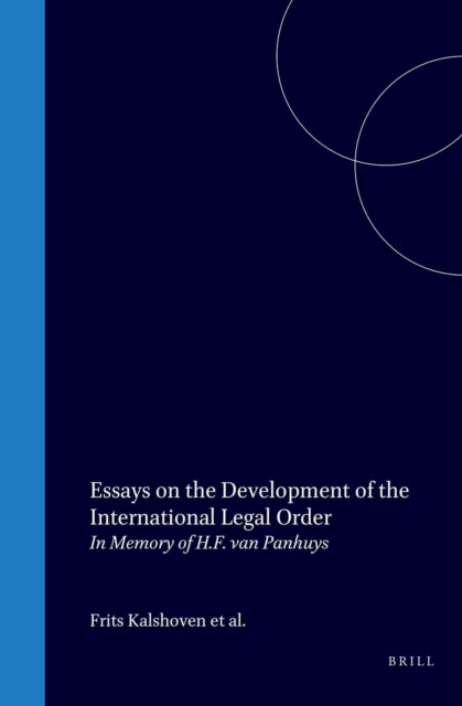 Essays on the Development of the International Legal Order