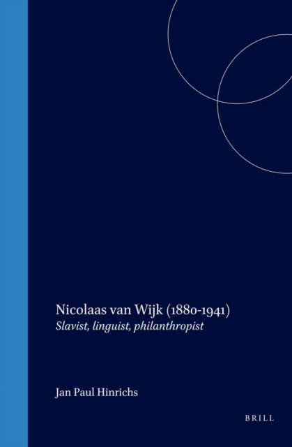 Nicolaas van Wijk (1880-1941)