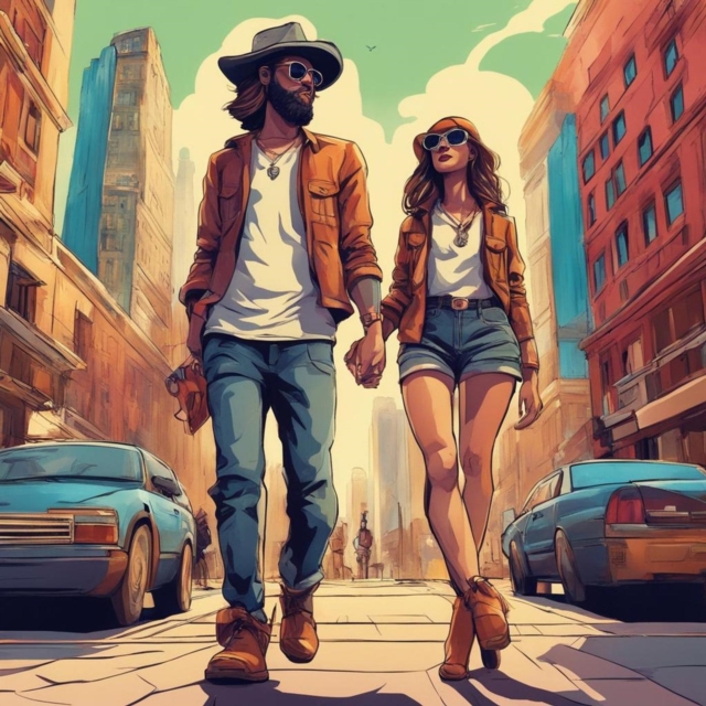 Chaotic Couple:A Love Unraveled