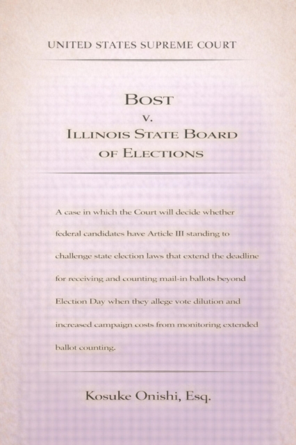 Bost v. Illinois State Board of Elections