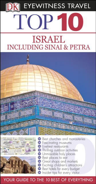 DK Eyewitness Top 10 Israel including Sinai and Petra