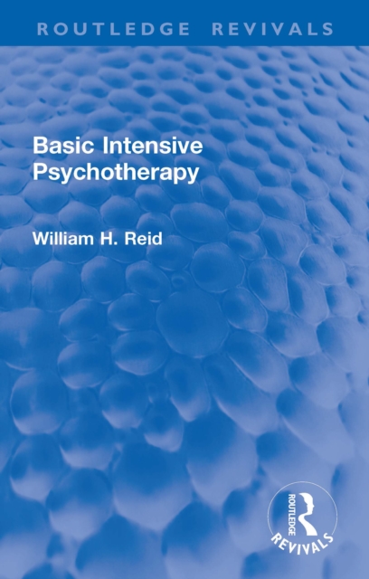 Basic Intensive Psychotherapy