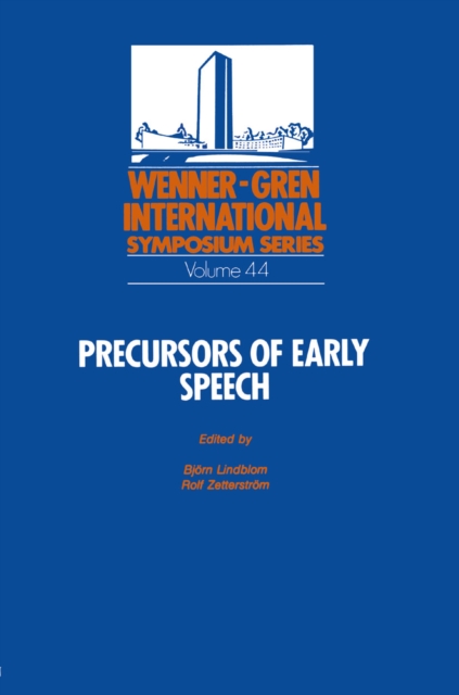 Precursors of Early Speech