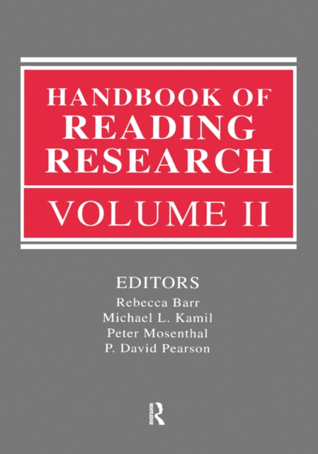 Handbook of Reading Research, Volume II