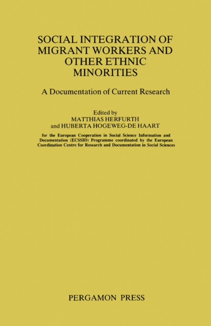 Social Integration of Migrant Workers and Other Ethnic Minorities