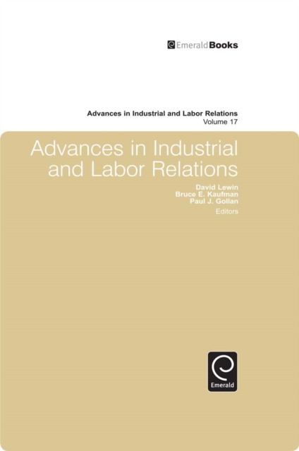 Advances in Industrial and Labor Relations