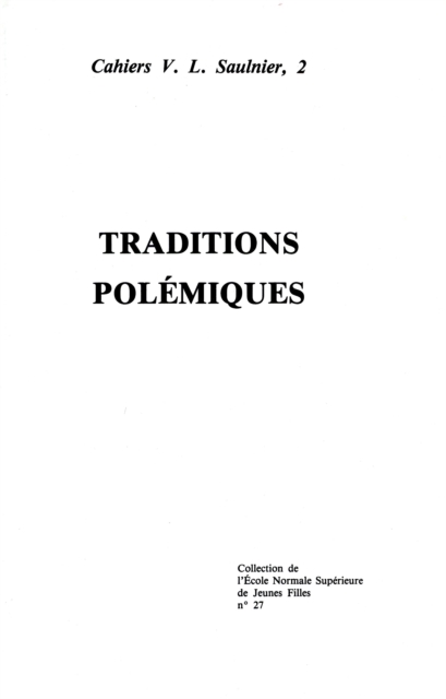 Traditions polémiques