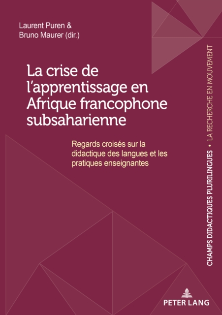 La crise de l’apprentissage en Afrique francophone subsaharienne