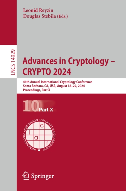 Advances in Cryptology - CRYPTO 2024