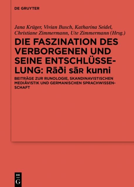 Die Faszination des Verborgenen und seine Entschlüsselung – Rāđi sa¿ kunni