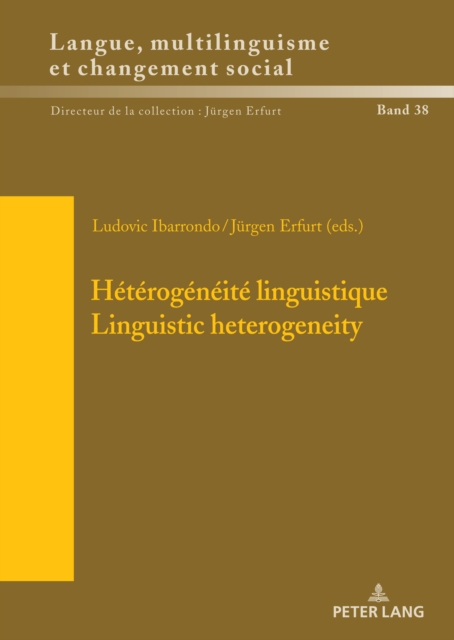 Heterogeneite linguistique / Linguistic Heterogeneity
