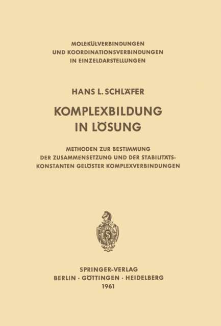 Komplexbildung in Lösung