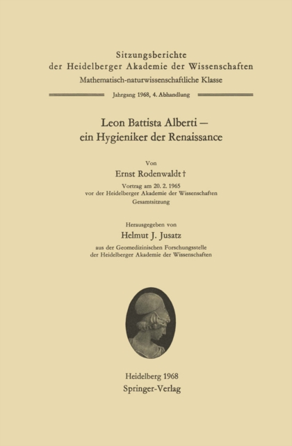 Leon Battista Alberti — ein Hygieniker der Renaissance