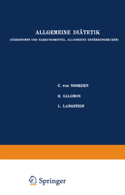Handbuch der Ernährungslehre