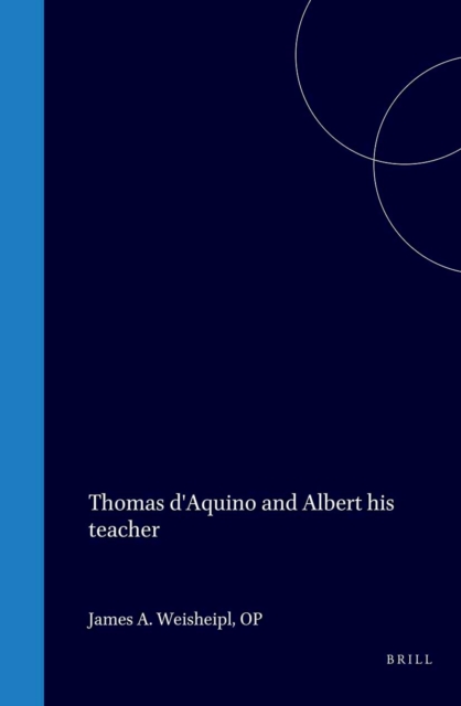 Thomas d'Aquino and Albert his teacher