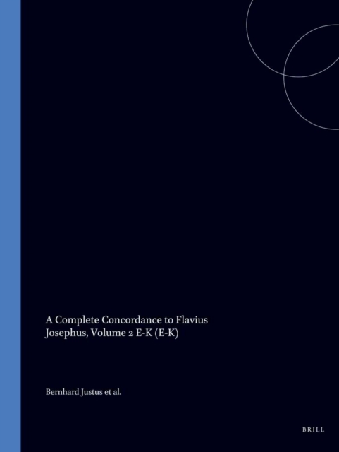 Complete Concordance to Flavius Josephus