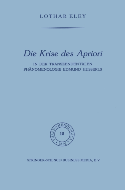 Die Krise des Apriori