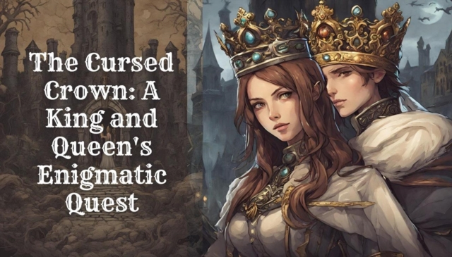 Cursed Crown: A King and Queen's Enigmatic Quest
