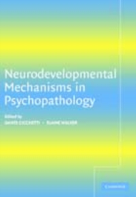 Neurodevelopmental Mechanisms in Psychopathology