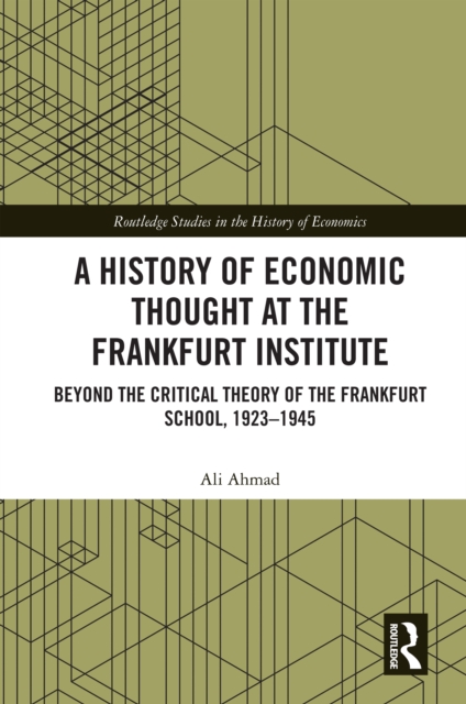 History of Economic Thought at the Frankfurt Institute