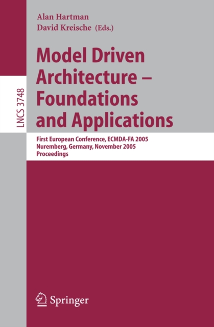 Model Driven Architecture - Foundations and Applications