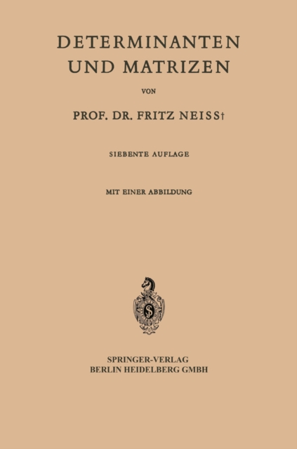 Determinanten und Matrizen