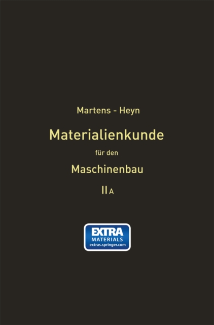 Handbuch der Materialienkunde für den Maschinenbau