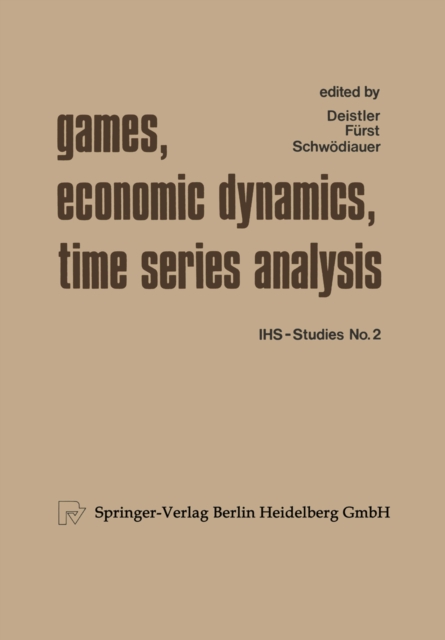Games, Economic Dynamics, and Time Series Analysis