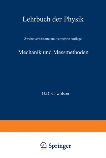 Mechanik und Messmethoden