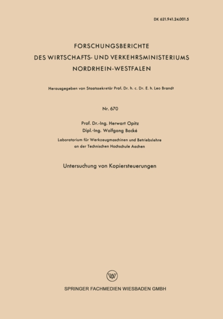 Untersuchungen an Zahnradbearbeitungsmaschinen