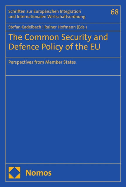 Common Security and Defence Policy of the EU